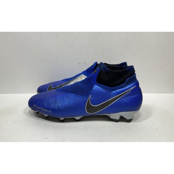 Nike Phantom VSN Vision Elite DF FG Soccer Cleats AO3262-400 Blue Size 11.5 - Picture 3 of 10